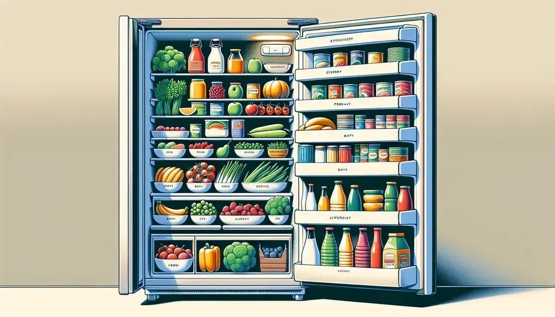 Como Transformar Sua Geladeira em Um Supermercado Organizado – E Parar de Jogar Comida Fora