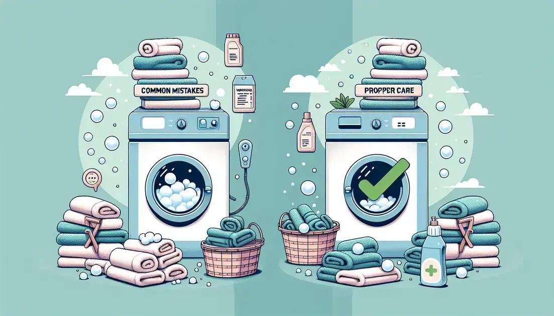 O Erro Que Faz Suas Toalhas Ficarem Duras – E Como Corrigir Isso Hoje Mesmo