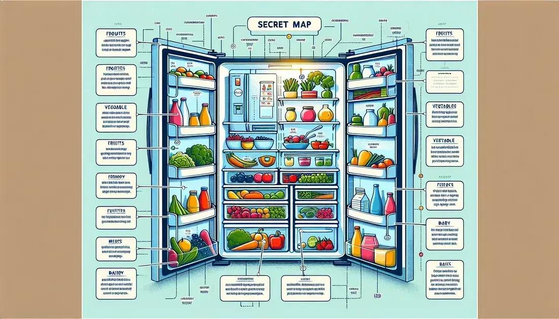 O Mapa Secreto da Geladeira: Onde Guardar Cada Tipo de Alimento Para Durar Mais